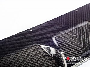Alfa Romeo Stelvio Rear Diffuser - Carbon Fiber - Quadrifoglio Model